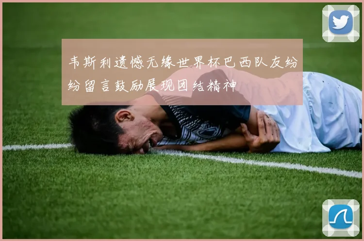韦斯利遗憾无缘世界杯巴西队友纷纷留言鼓励展现团结精神